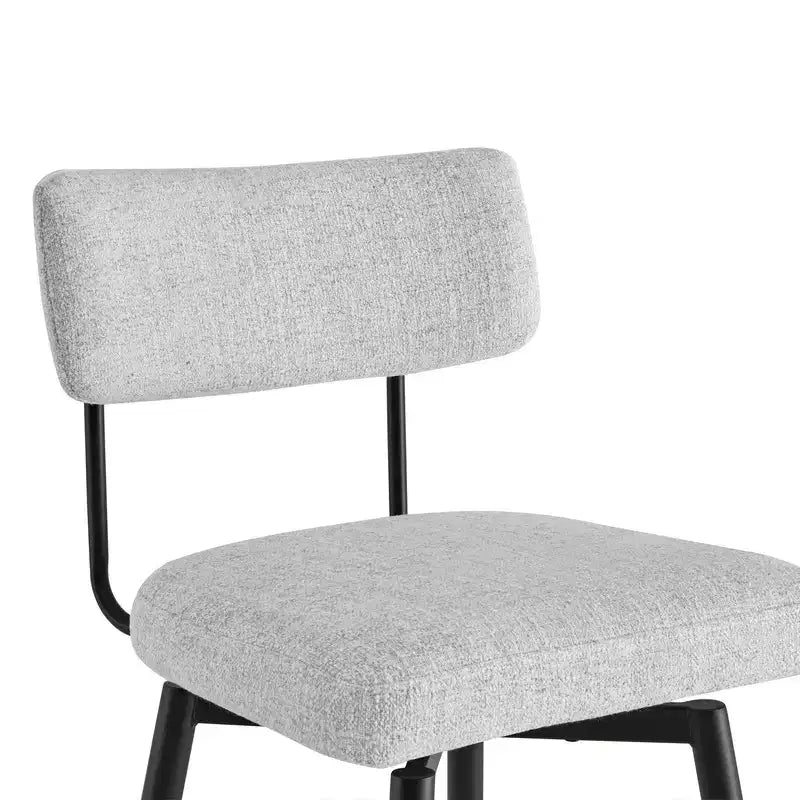 Swivel Counter Height Bar Stool Chairs with Metal Frame Set of 2