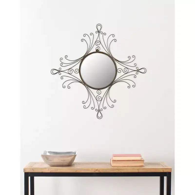 Mirror - 28.3 x 31.5 - MIR3009 - Rustic Brown