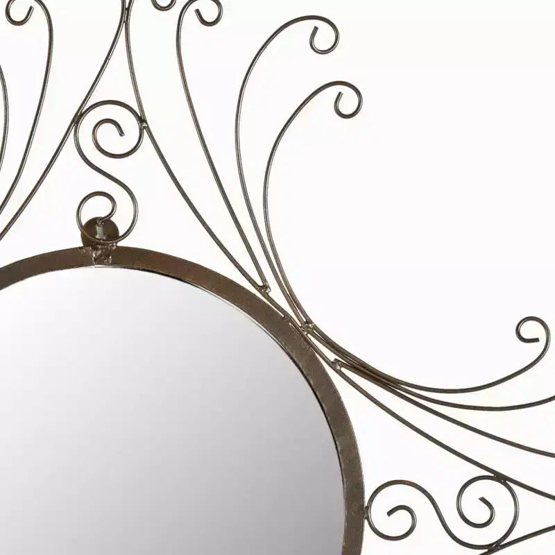 Mirror - 28.3 x 31.5 - MIR3009 - Rustic Brown