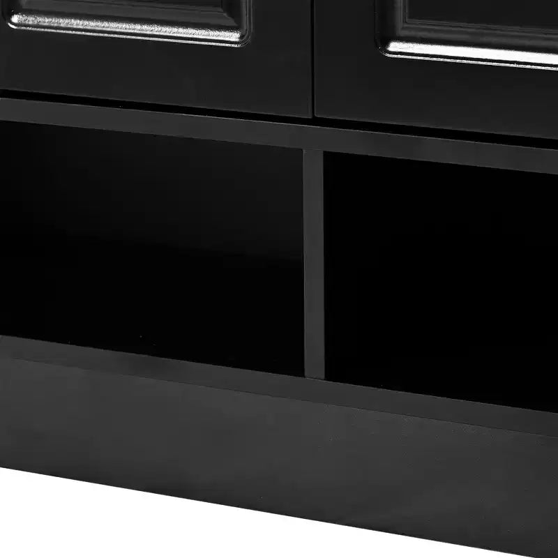 Shoe Cabinet, Storage Cabinet with 4 Doors, 1 Drawer and Adjustable Shelves, Entryway Cabinet for Entryway, Living Room