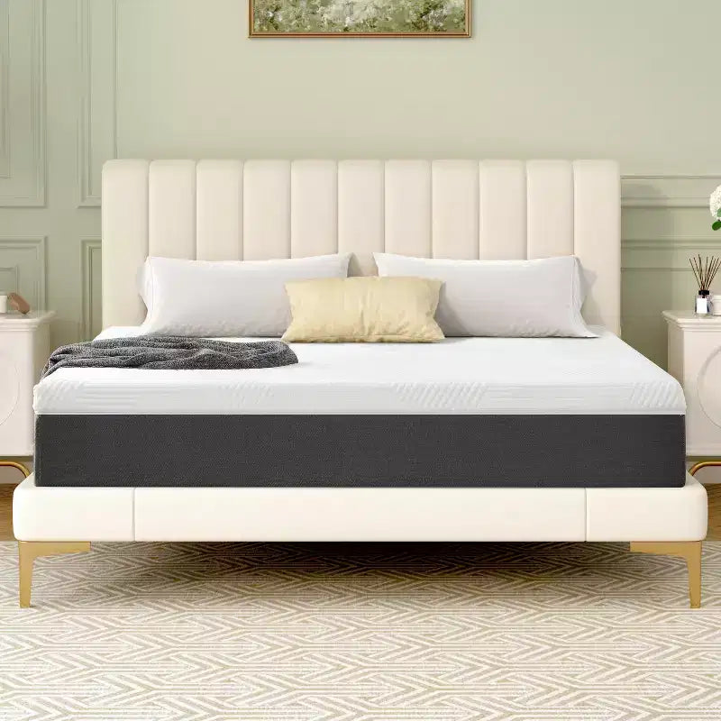 10,12,14 inch Gel memory sponge mattress, medium hardness, quiet sleep every day , mattress in a box