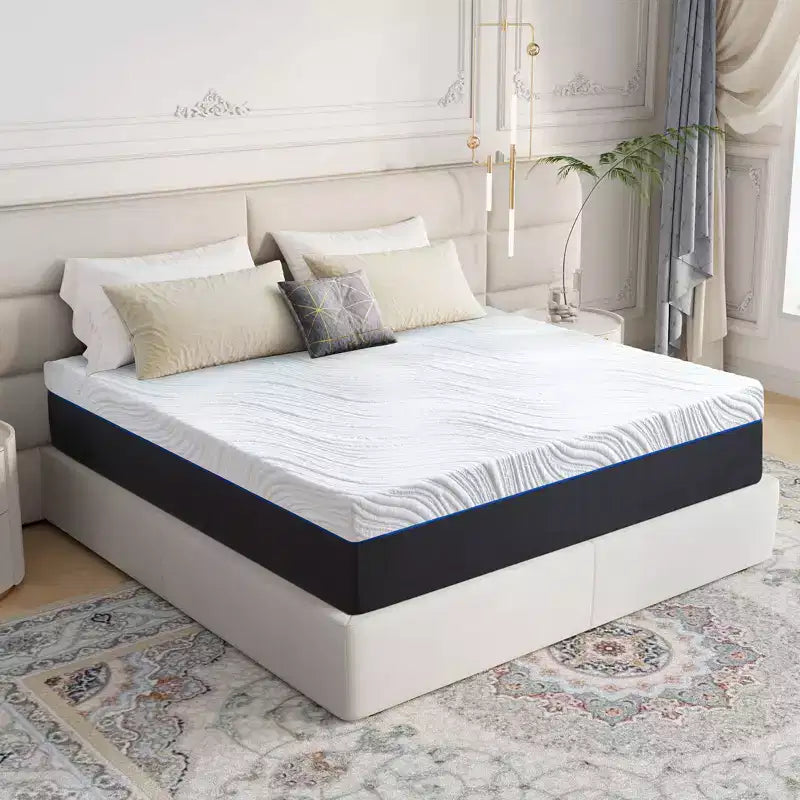 10,12,14 inch Gel memory sponge mattress, medium hardness, quiet sleep every day , mattress in a box