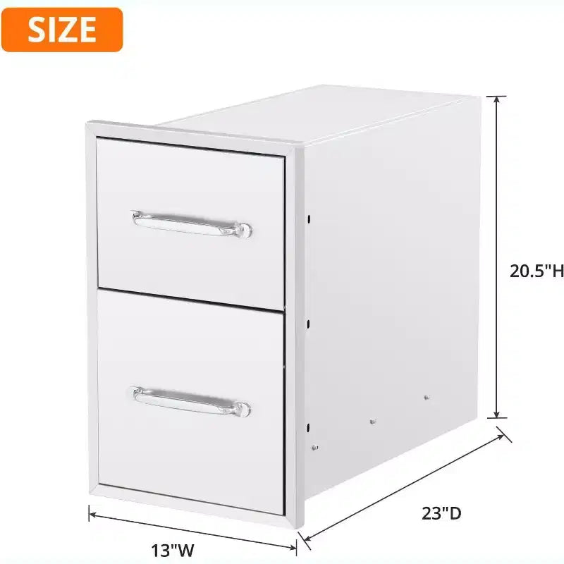 16 Triple Kitchen Drawers with Paper Towel Holder
