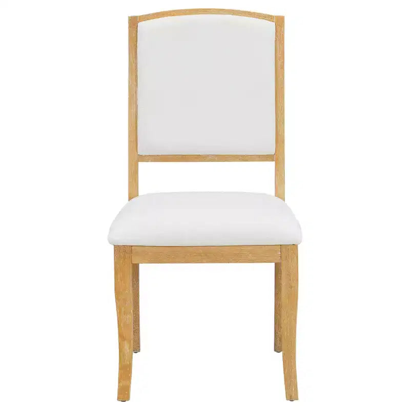 Farmhouse Extendable Round Dining Table Set with 4 Chairs