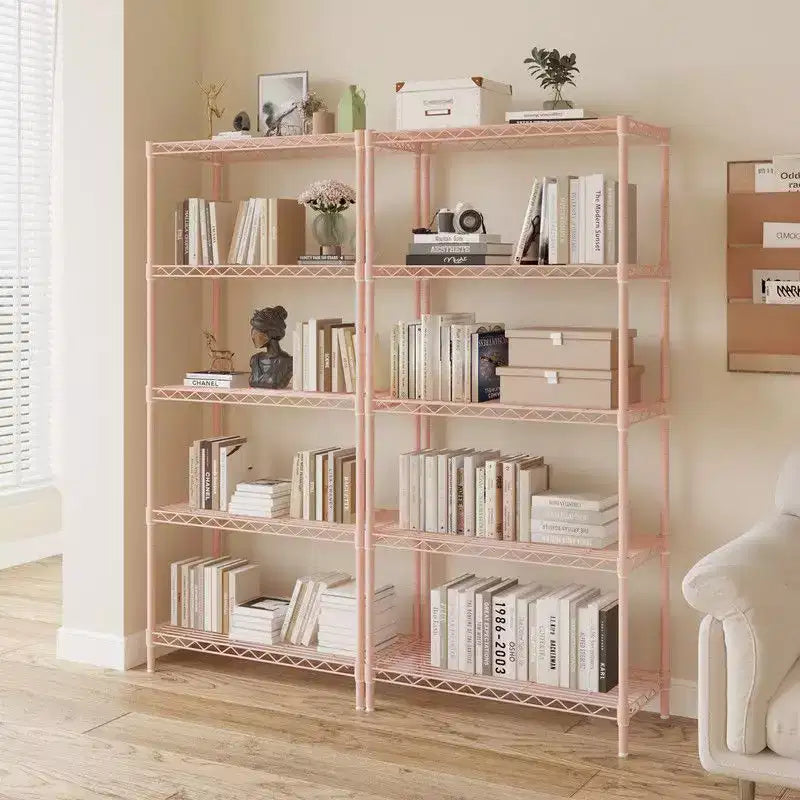 5 Tier Storage Rack Wire Shelving Unit Storage Shelves Black